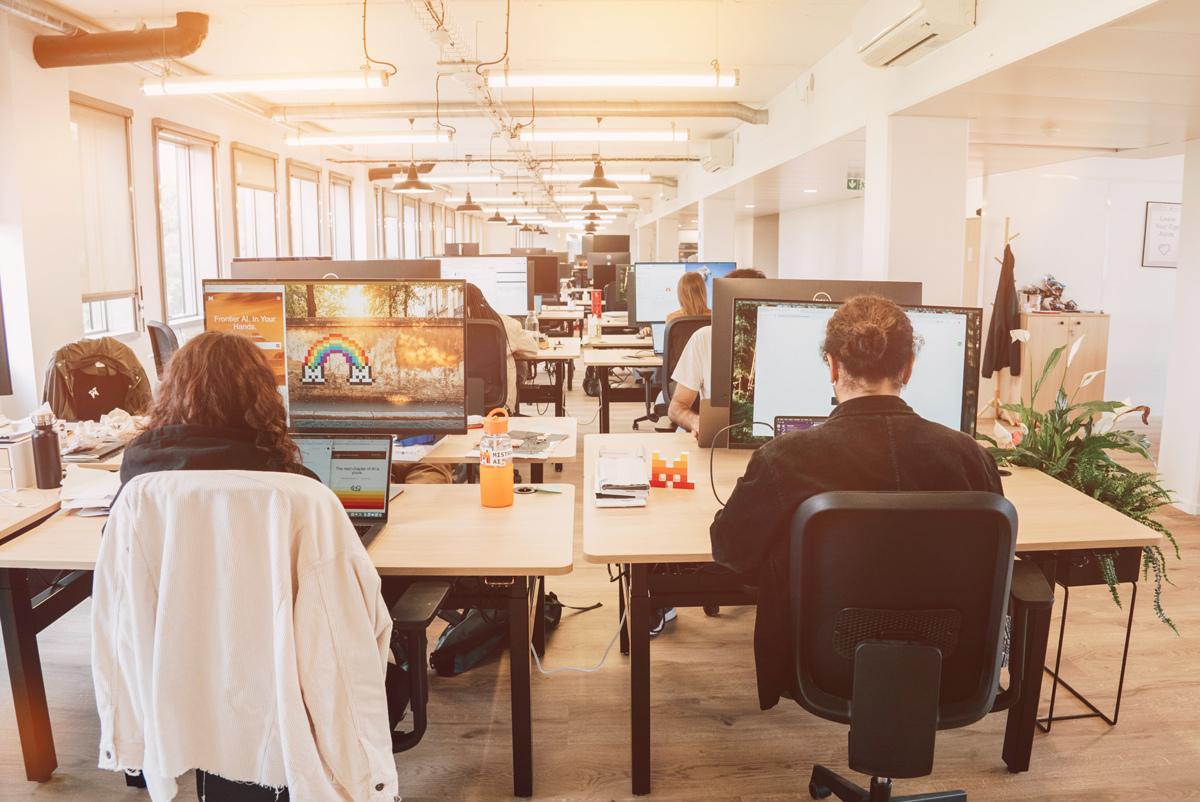 Careers - row of desks